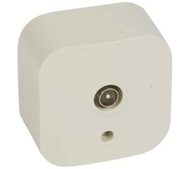 Розетка TV Звезда Legrand Quteo слоновая кость 782245