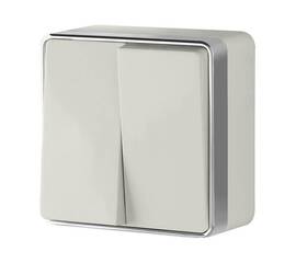Выключатель двухклавишный Werkel Gallant слоновая кость W5020003 4690389164125