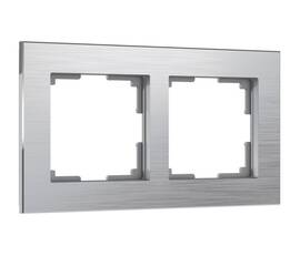 Рамка на 2 поста Werkel Aluminium алюминий W0021706 4690389158032