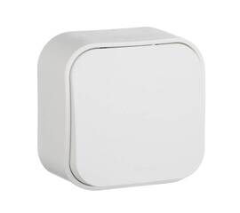 Выключатель одноклавишный Legrand Quteo 10A 250V белый 782200