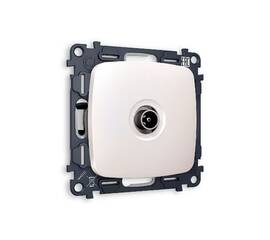 Комплект механизма TV розетки проходной 5-1000 MHz 4dB Ambrella Volt Omega MO213030