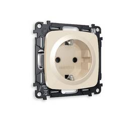 Комплект механизма розетки с/з на винтовых зажимах Ambrella Volt Omega MO306010