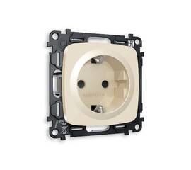 Комплект механизма розетки с/з со шторками Ambrella Volt Omega MO307010