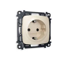 Комплект механизма розетки с/з на винтовых зажимах Ambrella Volt Omega MO326010