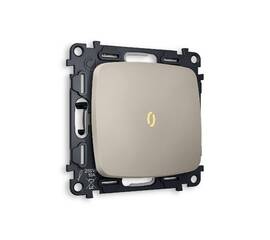Комплект механизма 1-кл выключателя с подсветкой Ambrella Volt Omega MO362010