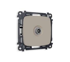 Комплект механизма TV розетки проходной 5-1000 MHz 4dB Ambrella Volt Omega MO373030