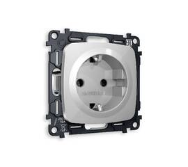 Комплект механизма розетки с/з на винтовых зажимах Ambrella Volt Omega MO406010