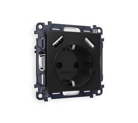 Комплект механизма розетки 2USB A+A 18W (быстрая зарядка) с/з Ambrella Volt Alfa MA809010