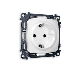Комплект механизма розетки с/з на винтовых зажимах Ambrella Volt Omega MO126010