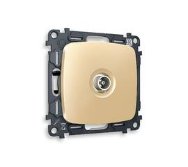 Комплект механизма TV розетки оконечной 50-870 MHz 1dB Ambrella Volt Omega MO613010