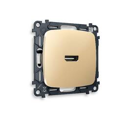 Комплект механизма розетки HDMI 2.0 40V/500mA 2.0GHz 5-18Gbit/s Ambrella Volt Omega MO614010