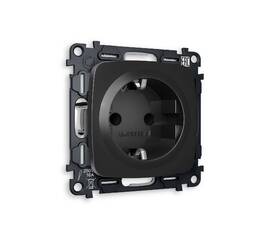 Комплект механизма розетки с/з cо шторками Ambrella Volt Omega MO807010