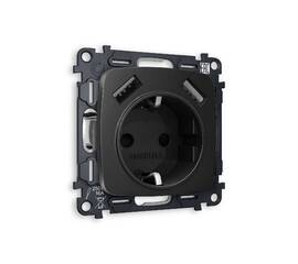 Комплект механизма розетки 2USB A+A 18W (быстрая зарядка) с/з Ambrella Volt Omega MO809010