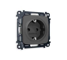Комплект механизма розетки с/з на винтовых зажимах Ambrella Volt Omega MO906010