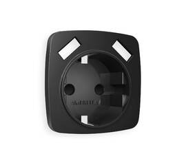 Лицевая панель для розетки с/з со шторками 2USB A+A Ambrella Volt Omega OP8090