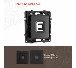 Вывод кабеля Arte Milano 217.49-1.black