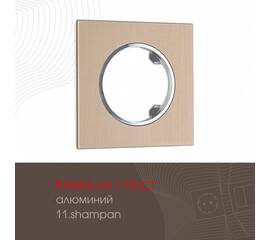 Рамка одноместная Arte Milano 502.11-1.shampan