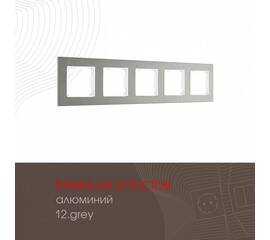 Рамка пятиместная Arte Milano 503.12-5.grey