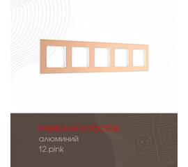 Рамка пятиместная Arte Milano 503.12-5.pink