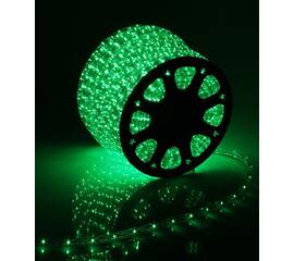 Светодиодный дюралайт Laitcom (LTC) 220В 36 LED/м 2,4 Вт/м Зеленый 100м IP65 F3-H1-220V-G