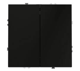 Выключатель двухклавишный Voltum S70 VLS020108