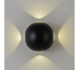 Уличный настенный светильник AM Group AM303-4X3 W BK 4000K