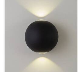 Уличный настенный светильник AM Group AM304-2X3 W BK 4000K