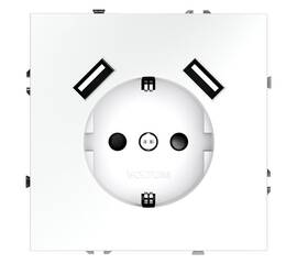 Розетка с USB Voltum S70 VLS040402