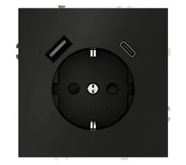 Розетка с USB, A+C Voltum S70 VLS040508