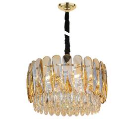 Подвесная люстра AM Group SPARKLY D500 GOLD