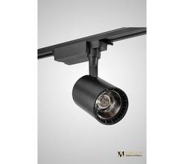 Трековый однофазный светильник AM Group AM182-BK 4000K