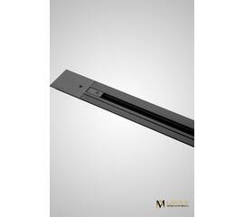 Шинопровод однофазный встраиваемый AM Group AM177V BK 1.5M