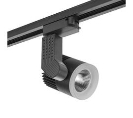 Трековый однофазный светильник AM Group AM333 12W BK 4000K
