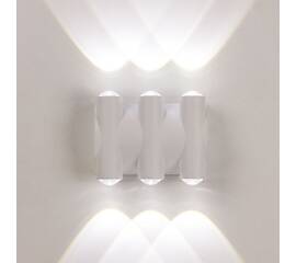 Фасадный светильник AM Group AM359-6X1W WH 4000K