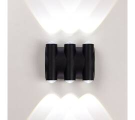 Фасадный светильник AM Group AM359-6X1W BK 4000K