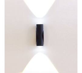 Фасадный светильник AM Group AM359-2X1W BK 4000K