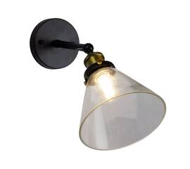 Спот AM Group AM6056-1W BK+CL