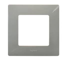 Рамка 1-постовая Legrand Etika светлая галька 672521