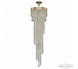 Каскадная люстра Bohemia Ivele Crystal 83111/30IV-100 G