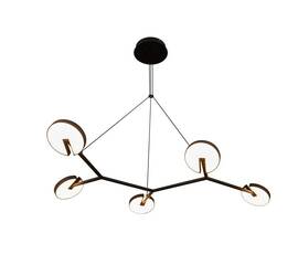 Подвесная люстра Delight Collection P0055-5A black