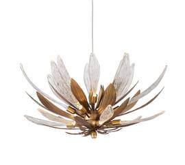 Подвесная люстра Delight Collection RP168416-19 bronze/clear