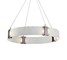 Подвесной светильник Delight Collection Parallel Ring D8028P/R/D800 black/clear
