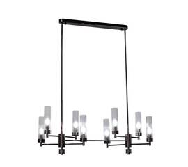 Люстра на штанге AM Group INDIGO SPL8 PEARL BLACK