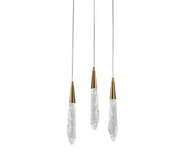 Подвесной светильник Delight Collection OD2438-3 gold/clear