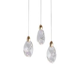 Подвесной светильник Delight Collection OD2439-3 gold/clear