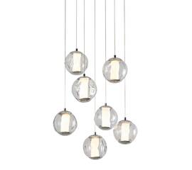 Подвесной светильник Delight Collection OD2437-7 gold/clear