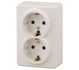 Розетка 2P+E Schuko Эра 11-2205-02 Б0020692