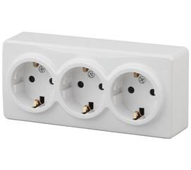 Розетка 2P+E Schuko Эра 11-2208-01 Б0020700