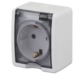 Розетка 2P+E со шторками и 2xUSB Эра 11-2402-01 Б0020714