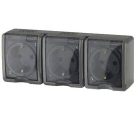 Розетка 3х2P+E Эра 11-2405-03 Б0020721